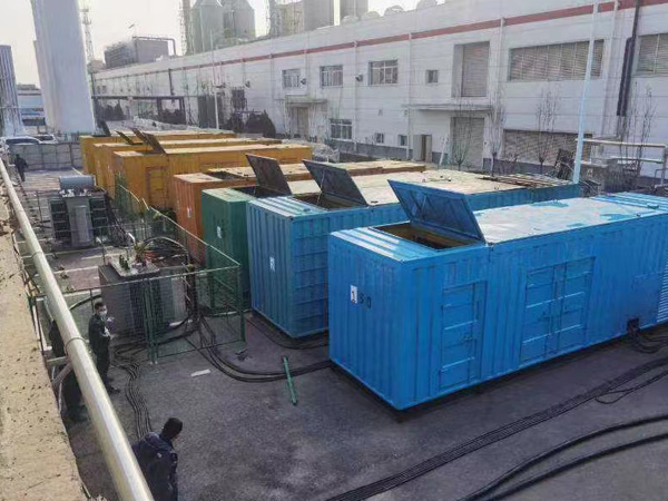 攀枝花柴油发电机出租案例展示